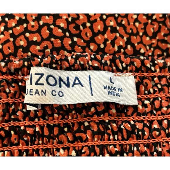 4 For $20 Arizona Jean Co Women’s Size Large Red Cheetah Print Mini Slip Dress - Picture 7 of 8